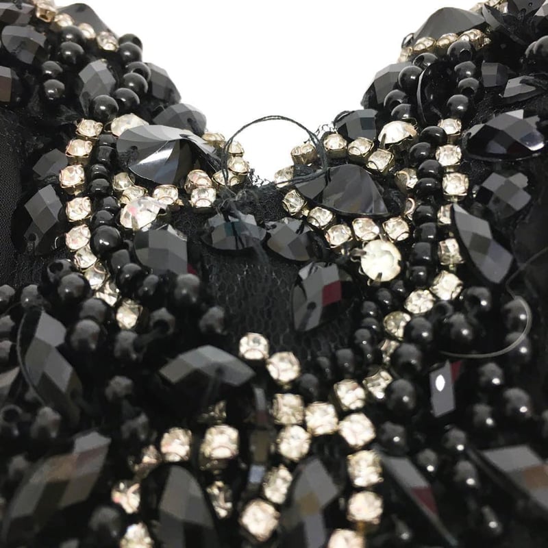 Lip line /リップライン】ベアトップ バックスピンドル ミニドレス  