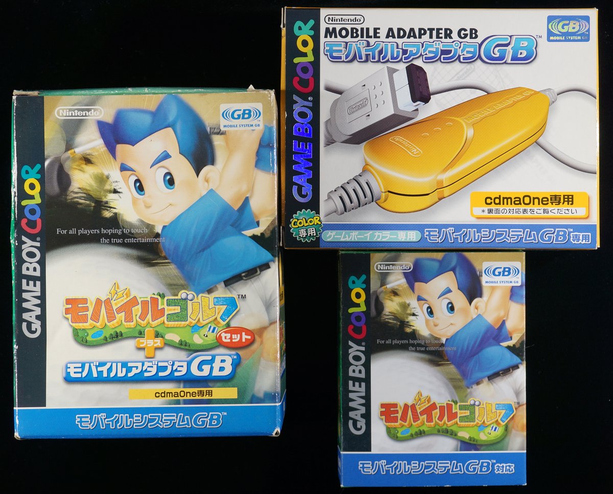 No .1599  モバイルゴルフセット　＋　モバイルアダブタＧＢ No .1599 モバイルゴルフセット ＋ モバイルアダブタGB 動作