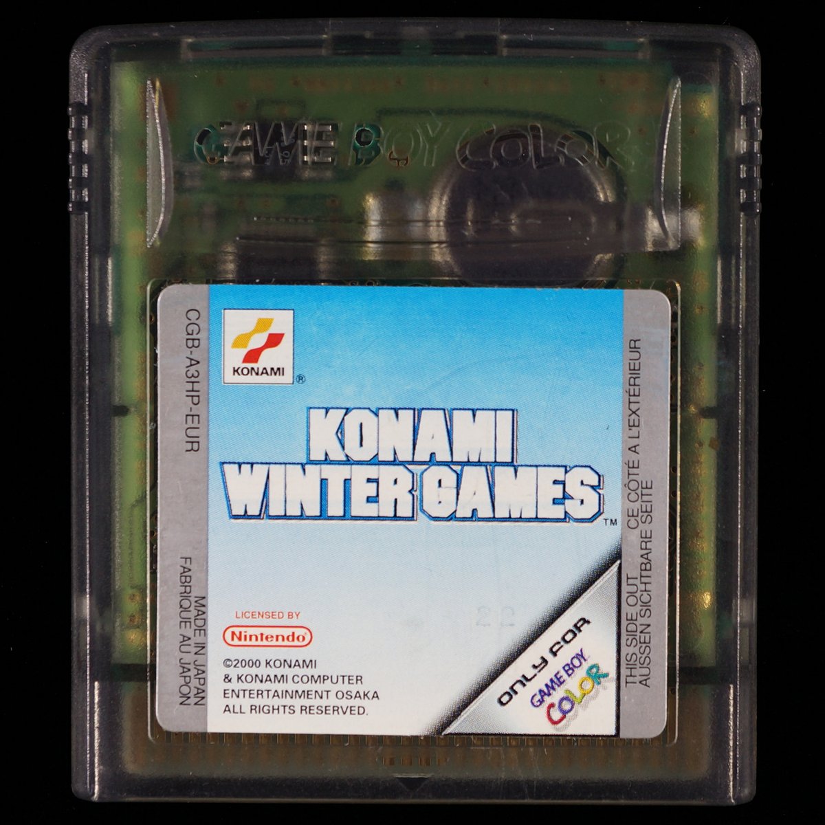 海外版】 KONAMI WINTER GAMES 邦題: ハイパーオリンピックウィンター20