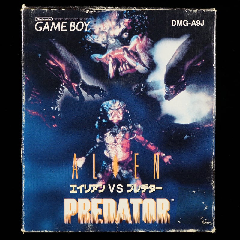 スケールモデル 新作 箱説付】 BCG@GAMEBOY | PREDATOR VS ALIEN エイリアンVSプレデター アクション