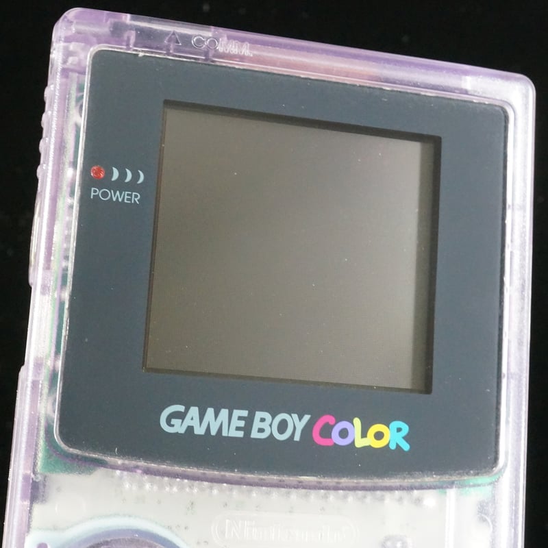 ゲームボーイカラー GAMEBOY COLOR 本体 CGB-001 クリアパープル ゲームボーイカラー GAMEBOY COLOR 本体 CGB-001 クリアパープル