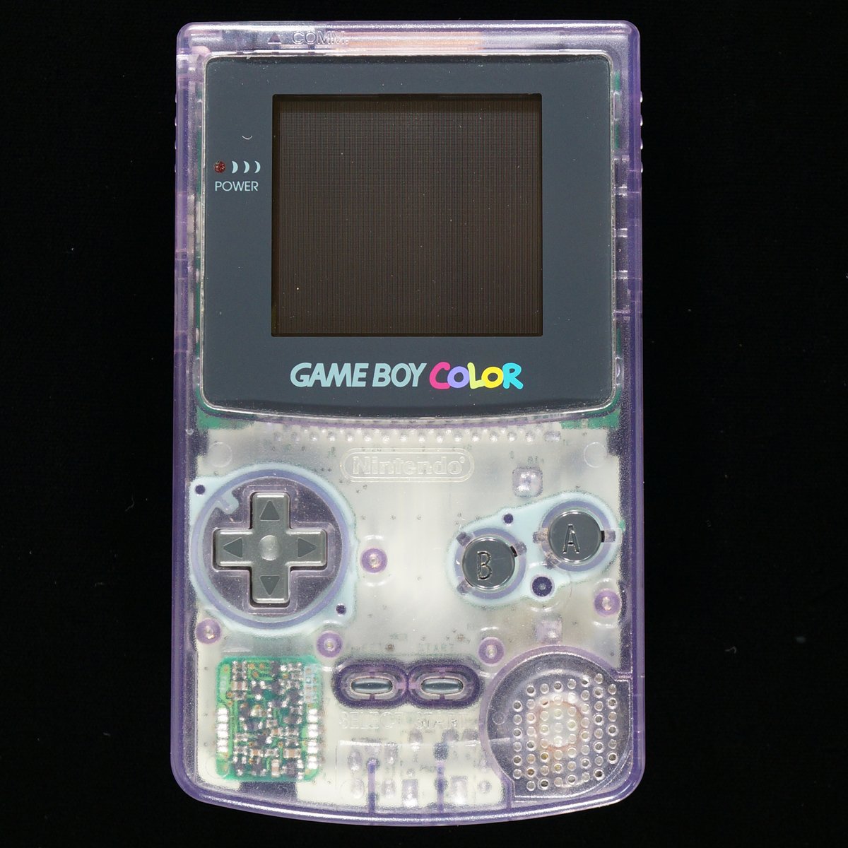 ゲームボーイカラー GAMEBOY COLOR 本体 CGB-001 クリアパープル ゲームボーイカラー GAMEBOY COLOR 本体 CGB-001 クリアパープル