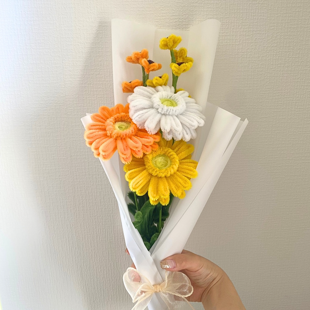 モールフラワー | ガーベラの花束 | Lale.