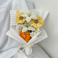 【誕生月花束】7月花束(モールフラワー8本)