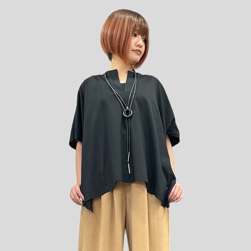 ayane】アヤン キーネックゆったりTシャツ 834619 | PARACHUTER ayane】アヤン キーネックゆったりTシャツ 834619 | PARACHUTER