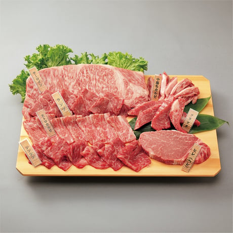 【33-2】【2026年夏産地直送販売商品】白老牛焼肉七種一頭盛410g【8月7日お届け】
