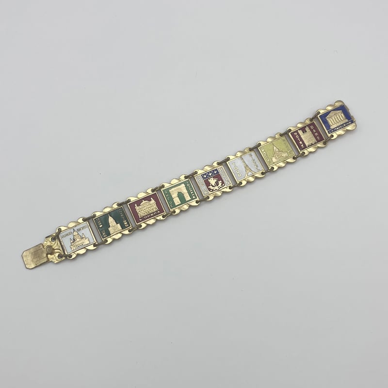 Vintage Paris France Souvenir Bracelet | TINY S
