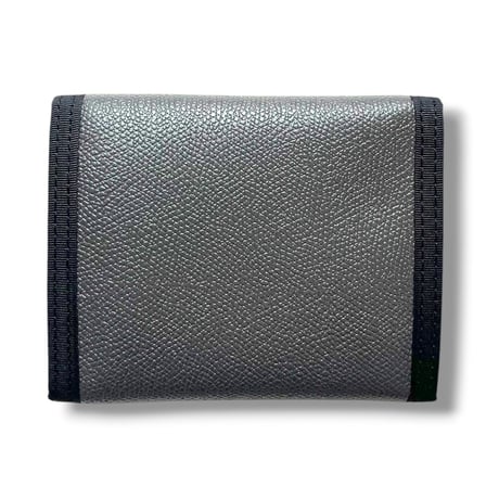 velcro leather wallet   <GRAY>