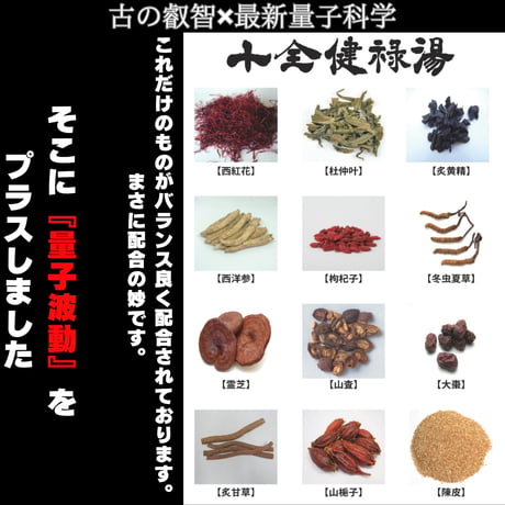 十全健禄湯（量子波動入り）