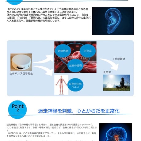 次世代量子波動《CODE-X》パンフレット