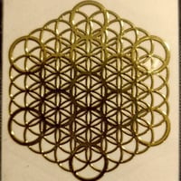 【神聖幾何学シール】③フラワー・オブ・ライフ（Flower of Life）
