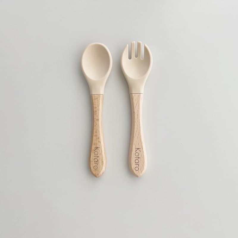 Cutlery set カトラリーセット/pvcケース付(名入れ対応) | Purple pe