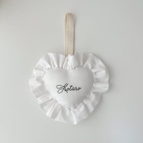 cushion toy holder (木の歯固め付き)
