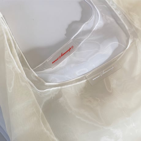 Sheer tote bag (シアーバック)