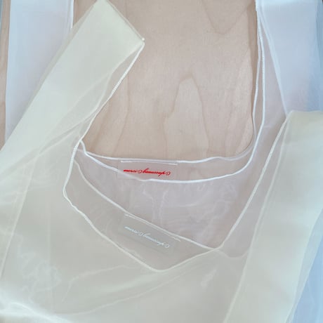 Sheer tote bag (シアーバック)