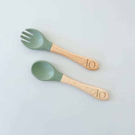 Cutlery set カトラリーセット/pvcケース付(名入れ対応)