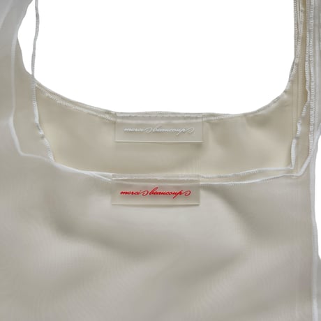 Sheer tote bag (シアーバック)