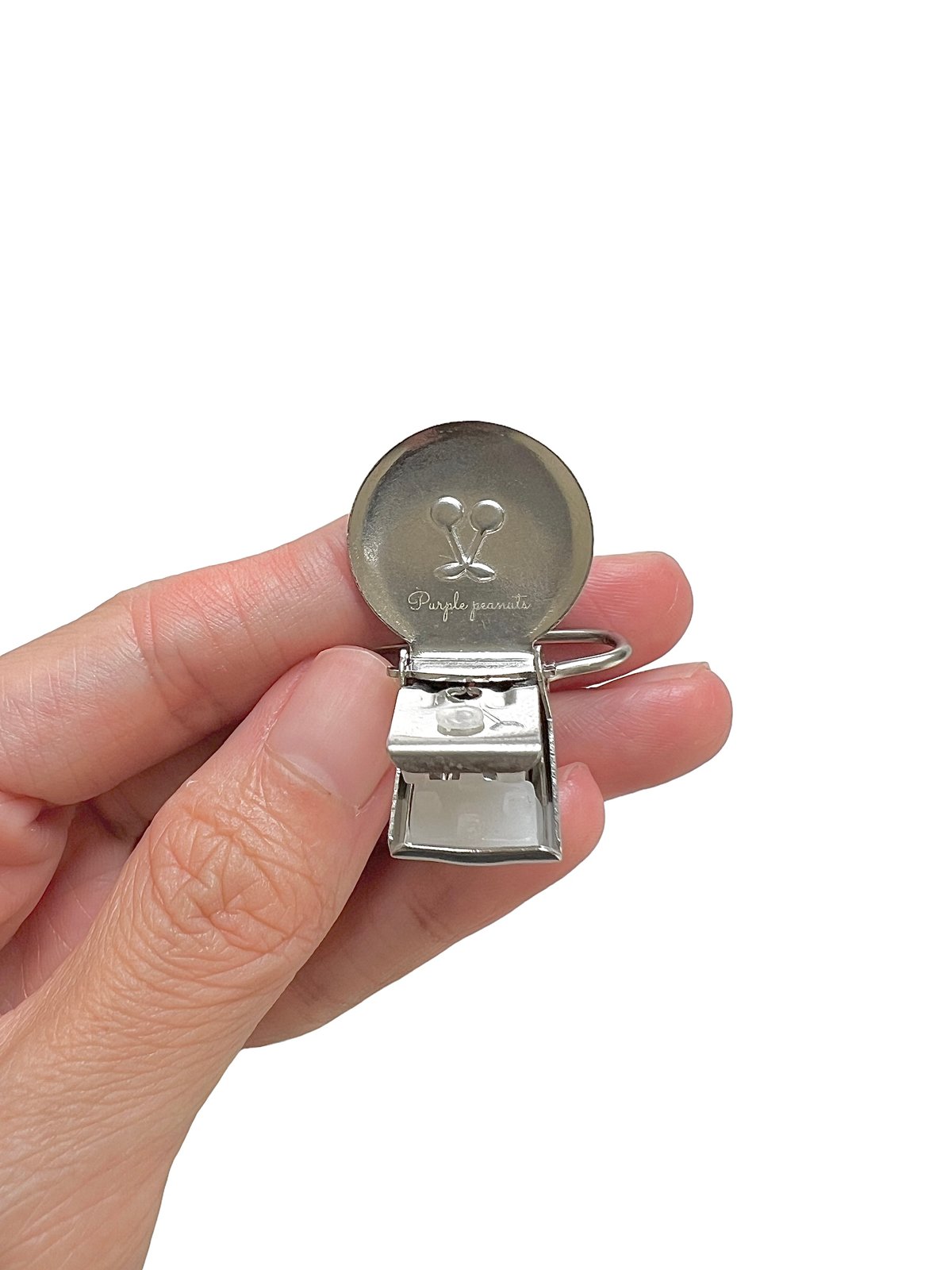 シルバークリップ(2個セット) | Purple peanuts