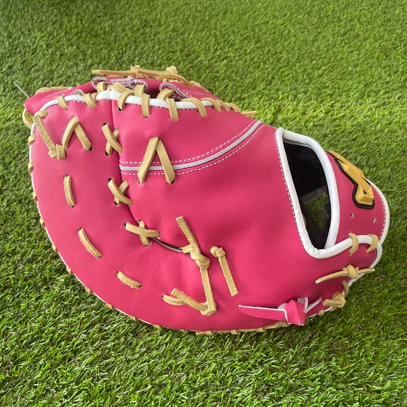ハタケヤマ　軟式ファーストミット ハタケヤマ 軟式ファーストミット F1型 限定モデル ピンク | BASEBALL