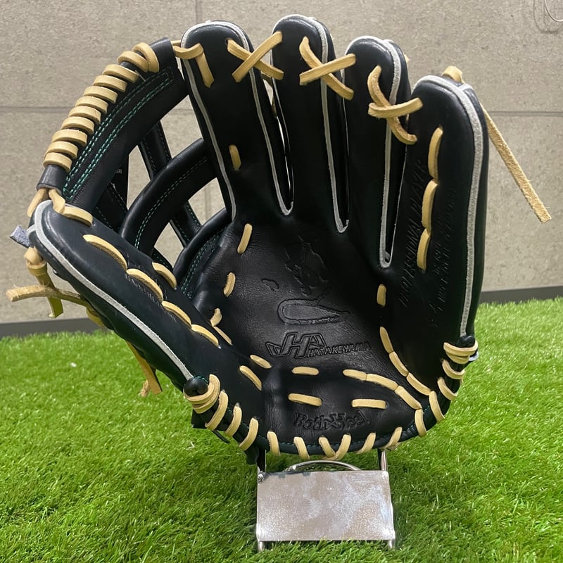 ハタケヤマ 硬式外野手用グローブ G-97IB Iブラック×キャメル