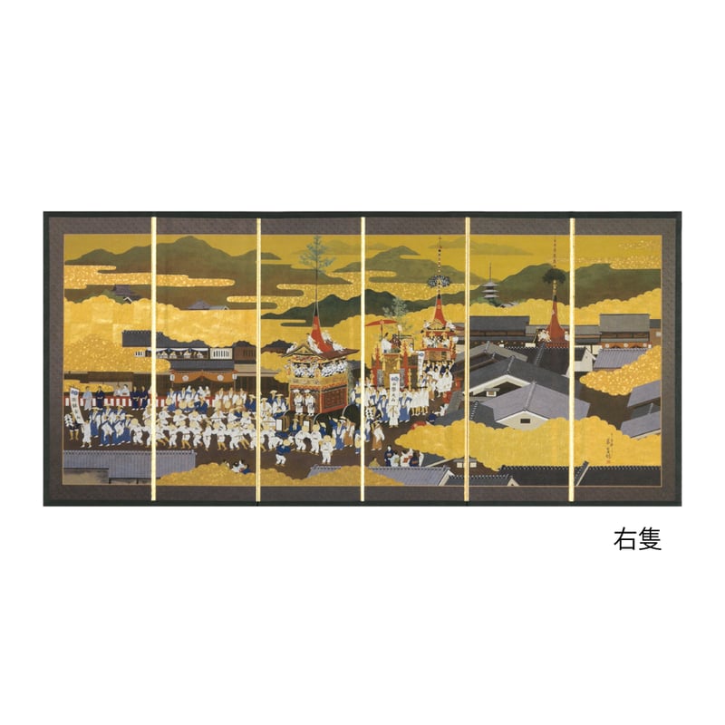 東聖観筆 祇園祭礼図屏風 祇園祭礼図屏風（六曲一双） | 燦京堂オンラインストア