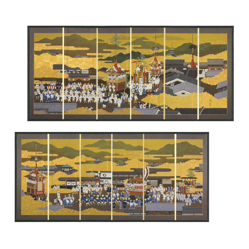 祇園祭礼図屏風（六曲一双） | 燦京堂オンラインストア