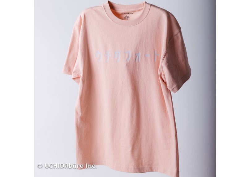 ウチダフォート Tシャツ オフピンク | 内田寫眞店