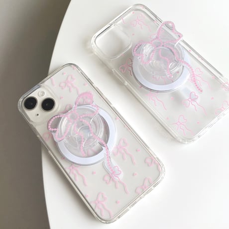Dot ribbon iPhone case