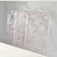 Fancy ribbon iPhone case