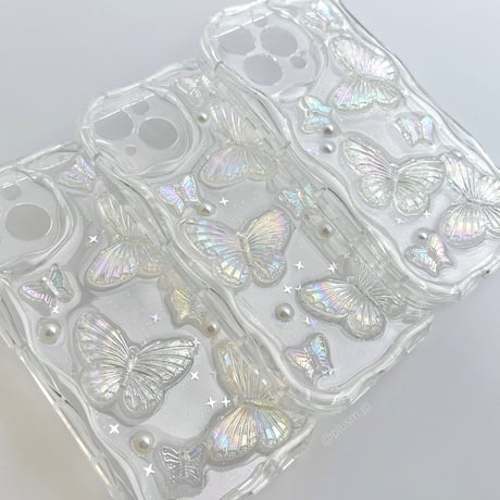 Aurora butterfly iPhone case