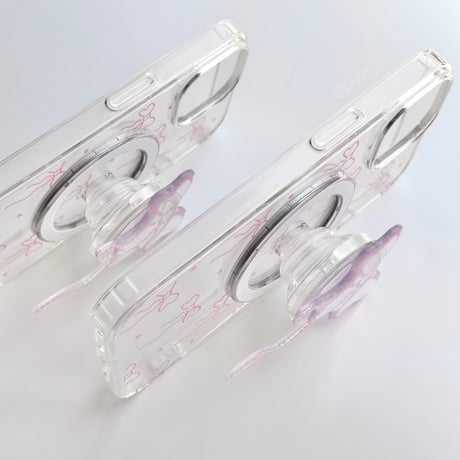 Dot ribbon iPhone case