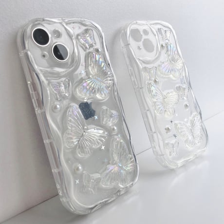 Aurora butterfly iPhone case