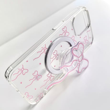 Dot ribbon iPhone case