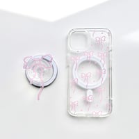 Dot ribbon iPhone case