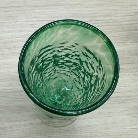 （非耐熱）琉球ガラス　ゴーヤーグラス