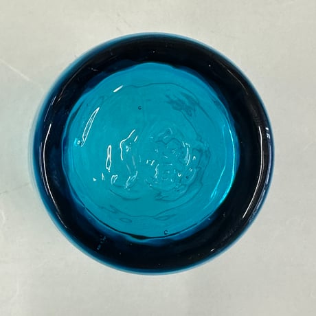 耐熱琉球ガラス　グラス特大(波模様）