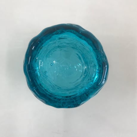 耐熱琉球ガラス　凸凹（でこぼこ）グラス  蓄光タイプ
