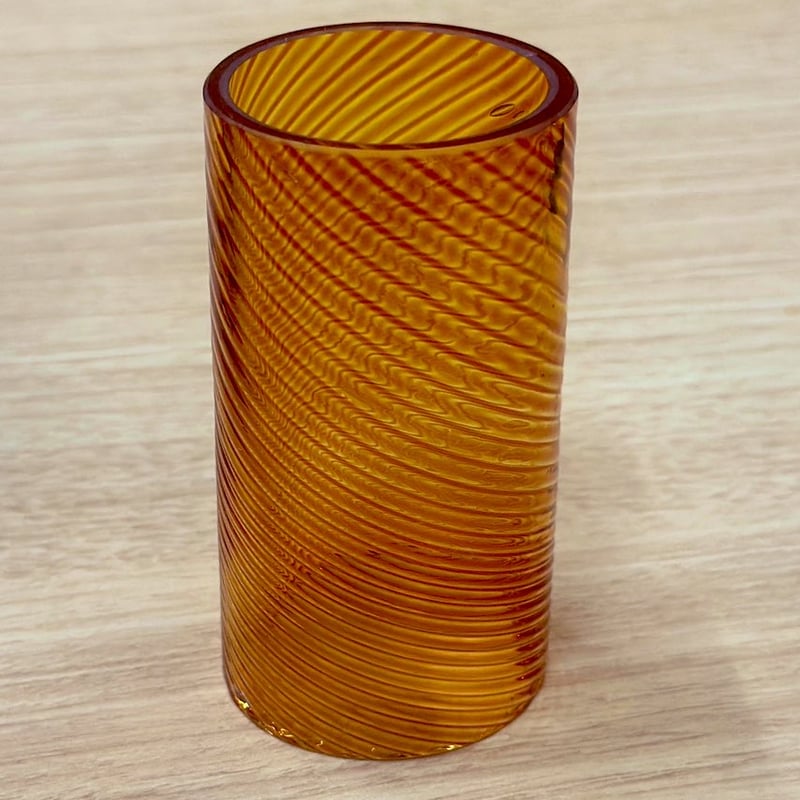 UCO キャンドルランタン アンバーグローブ 非耐熱）ucoキャンドルランタングローブ （アンバー）メロン模様