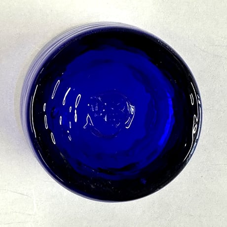 耐熱琉球ガラス　グラス小 (波模様）