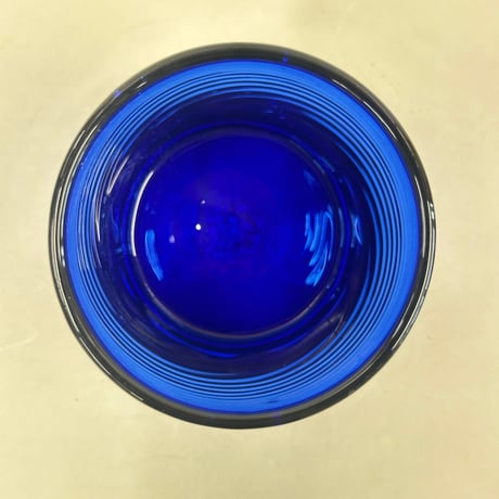 耐熱琉球ガラス　ロックグラス（波模様）