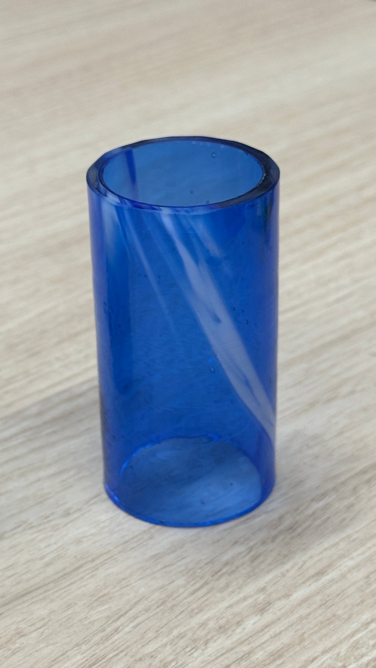 非耐熱）ucoキャンドルランタングローブ （行雲流水青） | 耐熱琉球