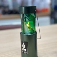 （非耐熱）ucoキャンドルランタングローブ  （行雲流水緑）