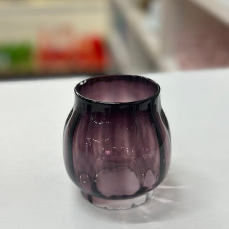 （非耐熱）ランタングローブモール大きめタイプ  （黒→紫のグラデーション）