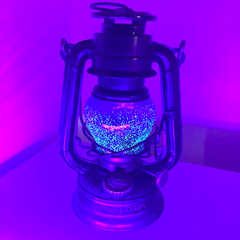 耐熱琉球ガラス 「蓄光シリーズ」ミニ ランタングローブ | 耐熱琉球