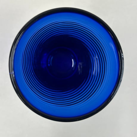 耐熱琉球ガラス　グラス特大(波模様）