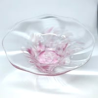 （非耐熱）琉球ガラス　アイスフラワーカップ