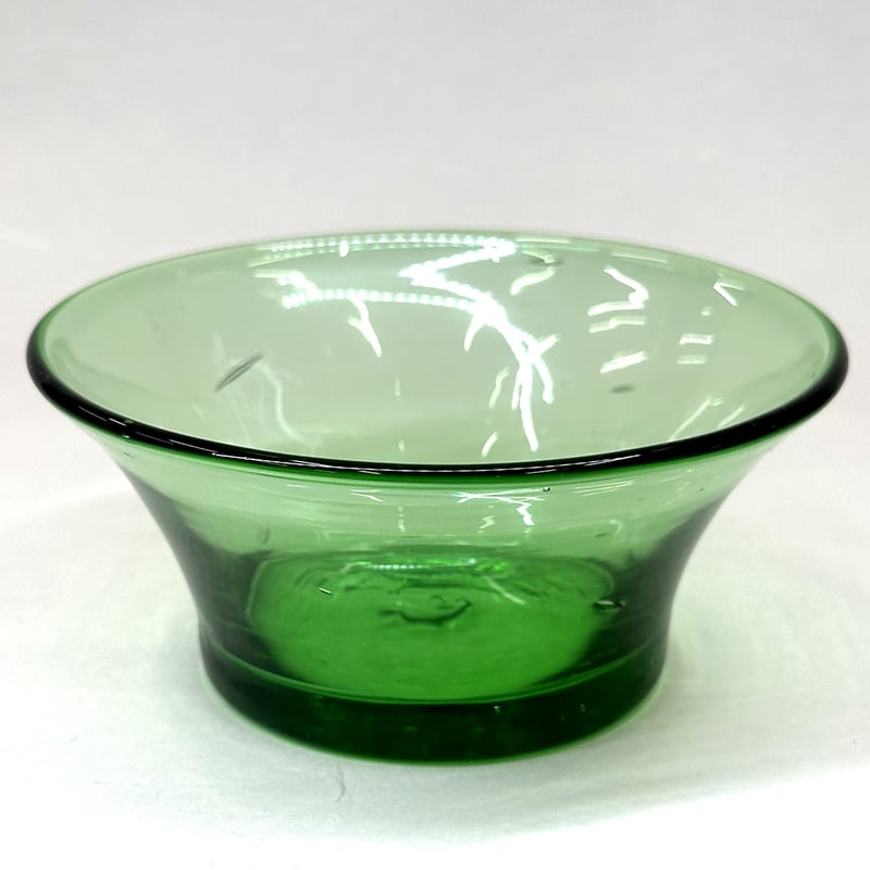 耐熱琉球ガラス 中反り鉢 | 耐熱琉球ガラス工房 燈人-TOMOSHIBITO-