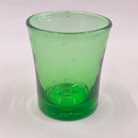 耐熱琉球ガラス　反りグラス