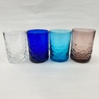 耐熱琉球ガラス　凸凹（でこぼこ）グラス