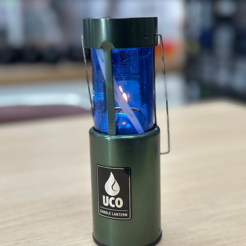 非耐熱）ucoキャンドルランタングローブ （行雲流水青） | 耐熱琉球